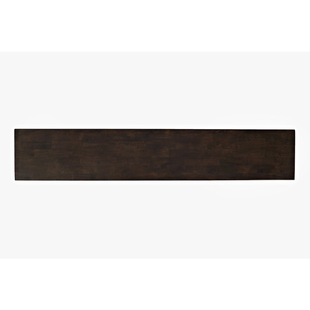 Orchard Park Farmhouse Solid Rubberwood 76" Bench