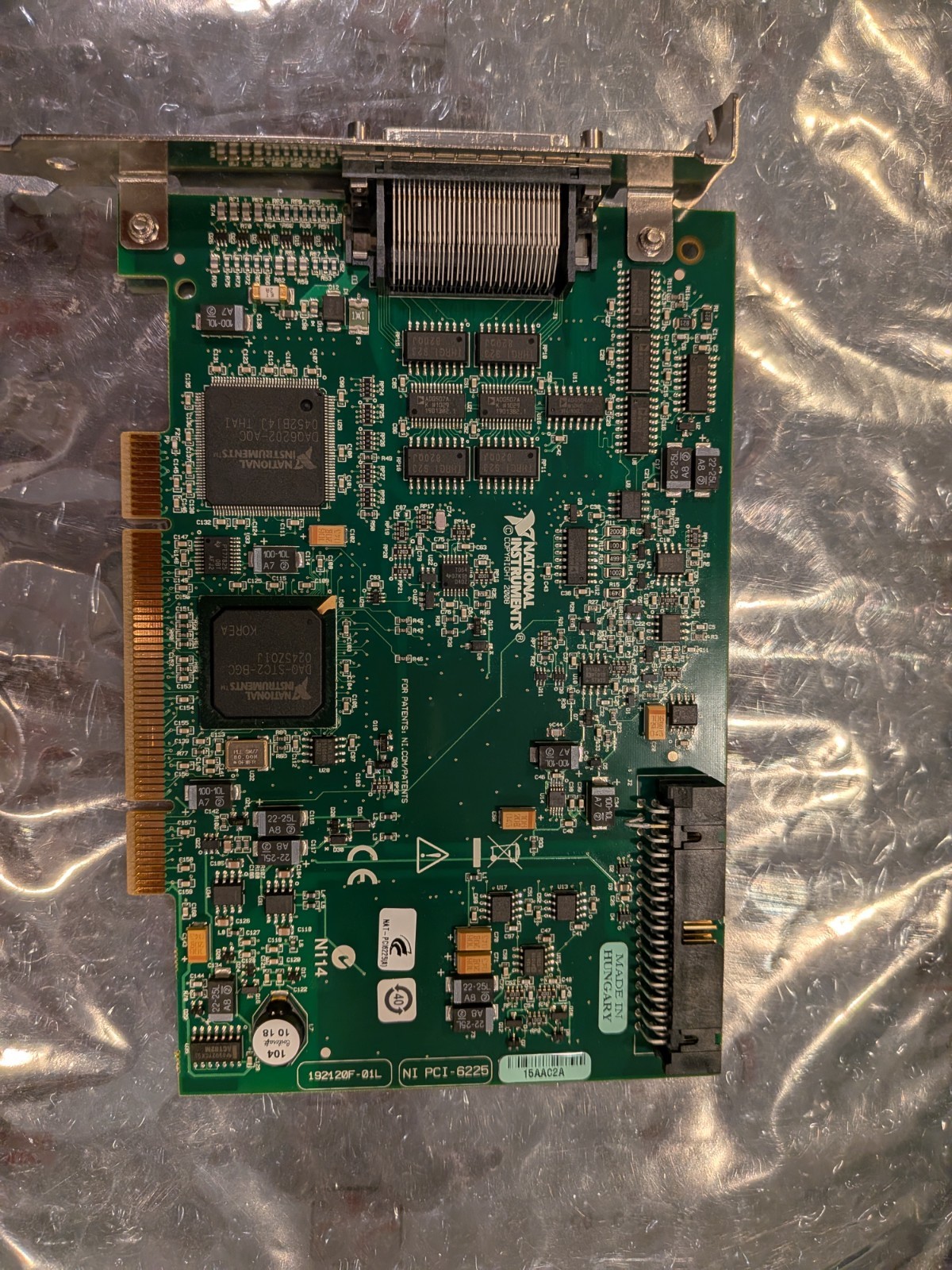 National Instruments NI PCI-6225 Data Acquisition Card