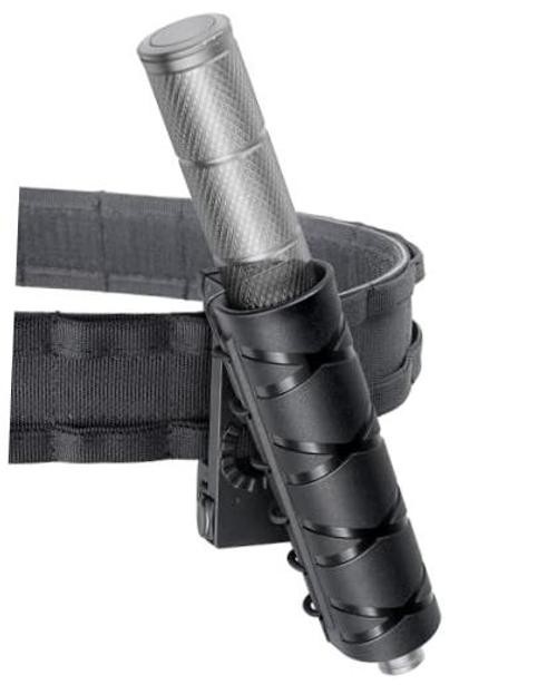 Baton Holder for Duty Belt,Police Expandable Baton Holster Black