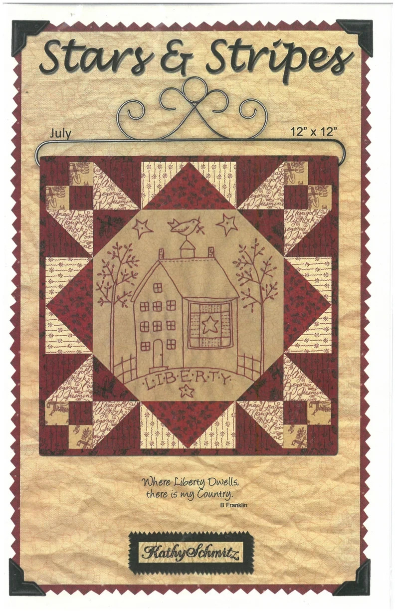Stars & Stripes - A Patchwork Year Quilt Pattern