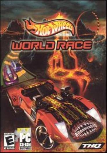 Hot Wheels World Race PC CD drive miniature sports cars on fantasy courses game!