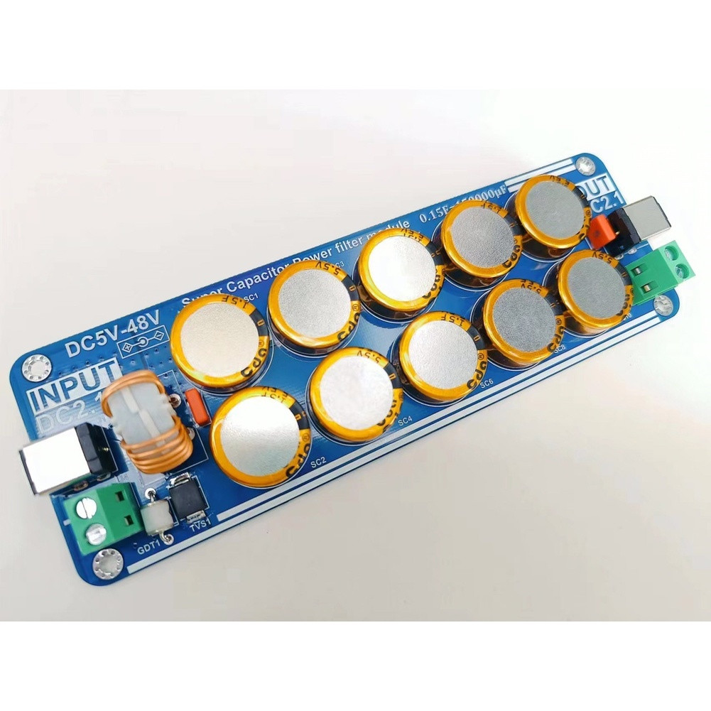 Supercapacitor Module Transient Suppression Plug-and-play INPUT OUTPUT Terminals