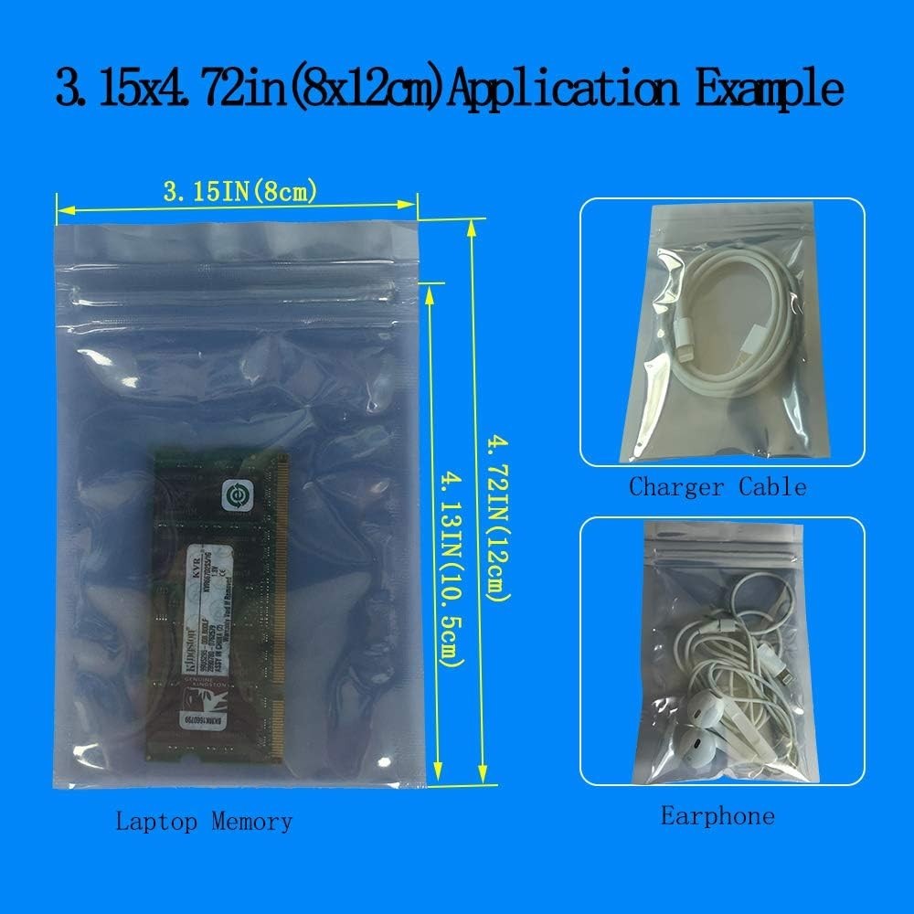 ESD Shielding Antistatic Bags Set - 30 Mixed Sizes for Hard Drives & Electronics