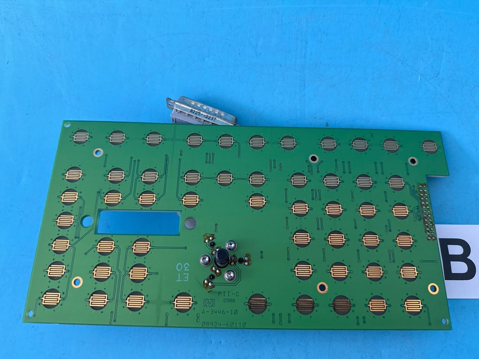 HP 08924-60110 Keypad PCB Control Panel w/ Ribbon Cable – Original HP