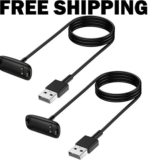 Fitbit Inspire 3 Charger Cable 2 Pack 3.3Ft