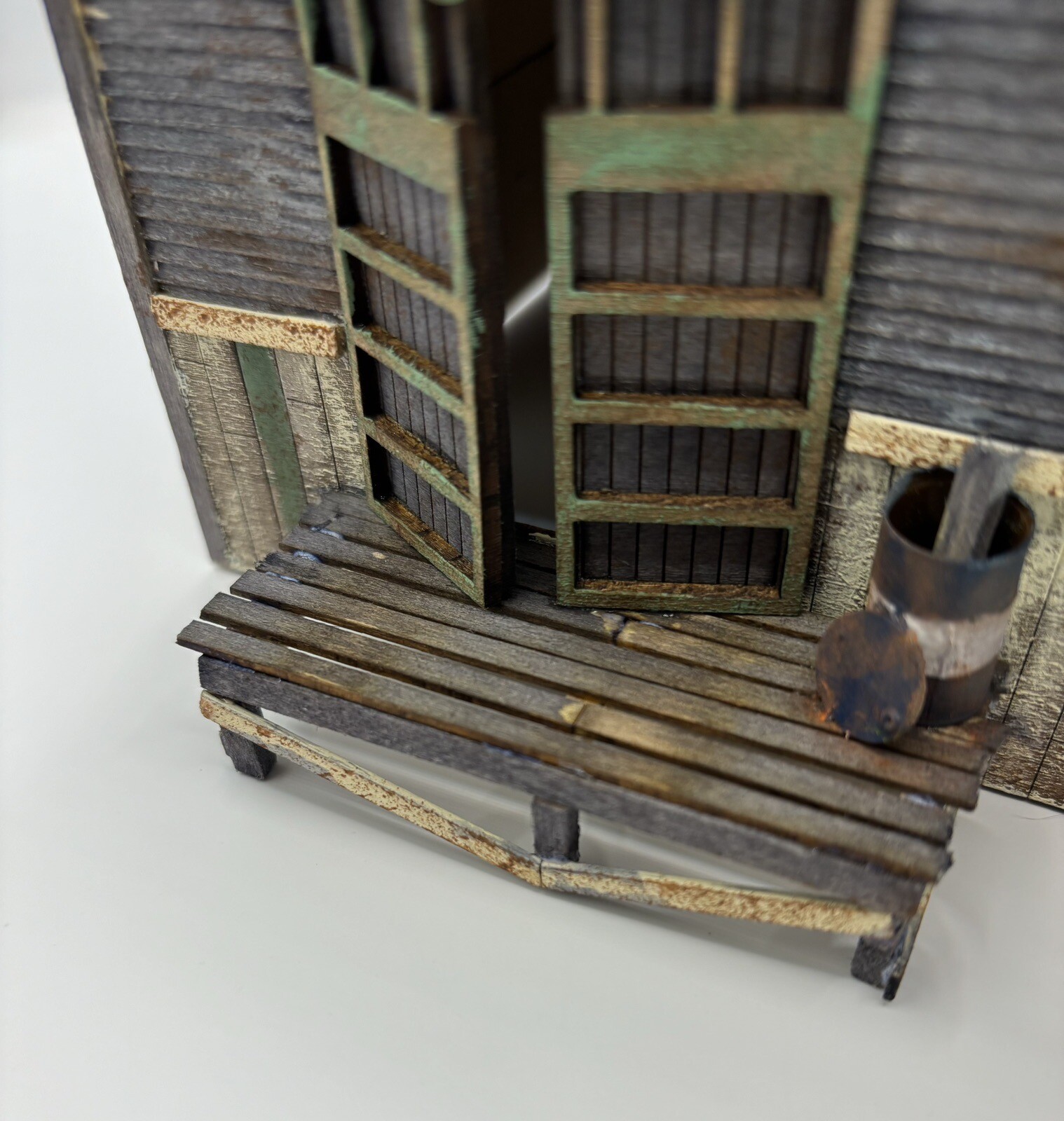 N Scale Ollie Lube Structure Kit Laser Cut