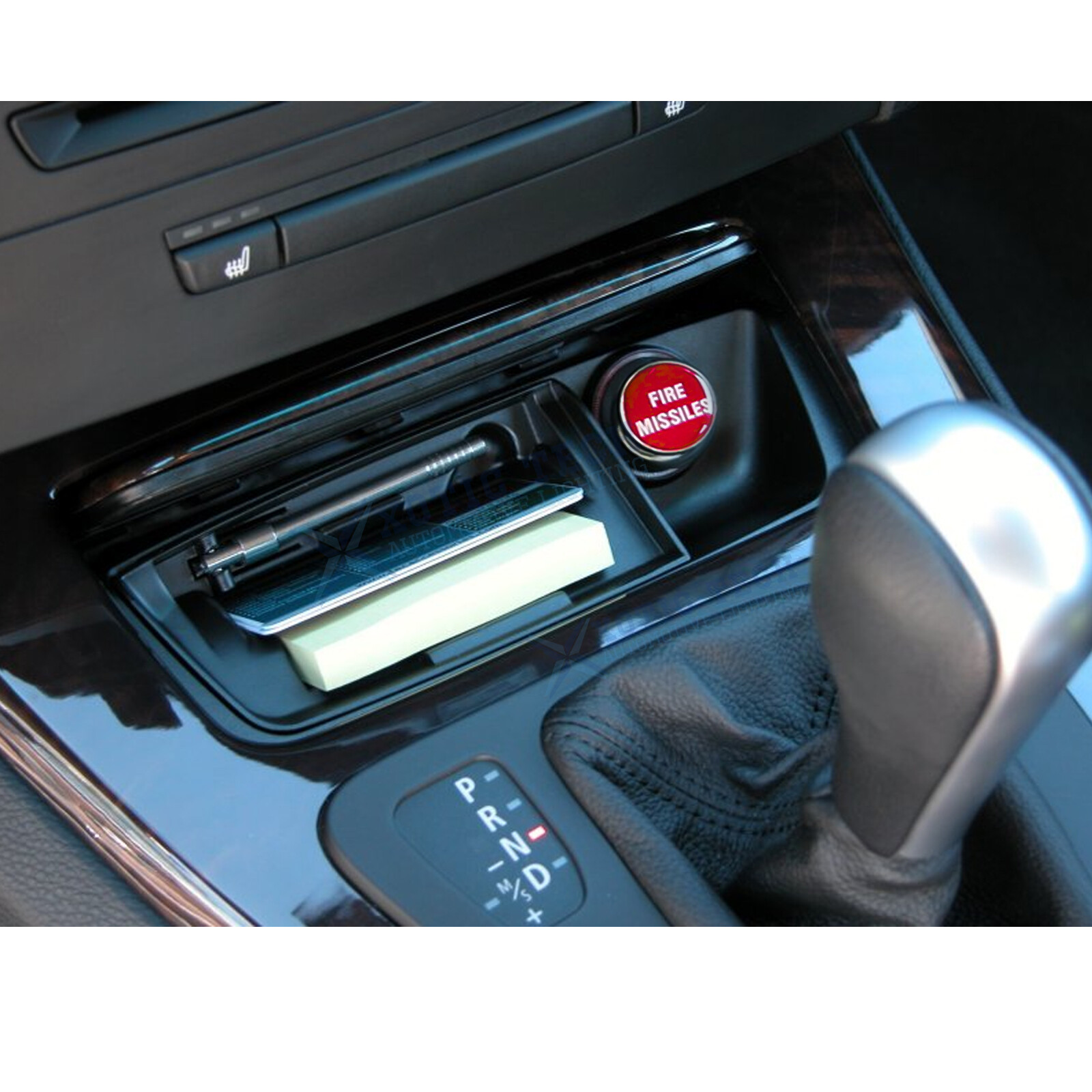 Fire Missile Push Button Design Car Cigarette Lighter Plug Socket Dust Cap Cover