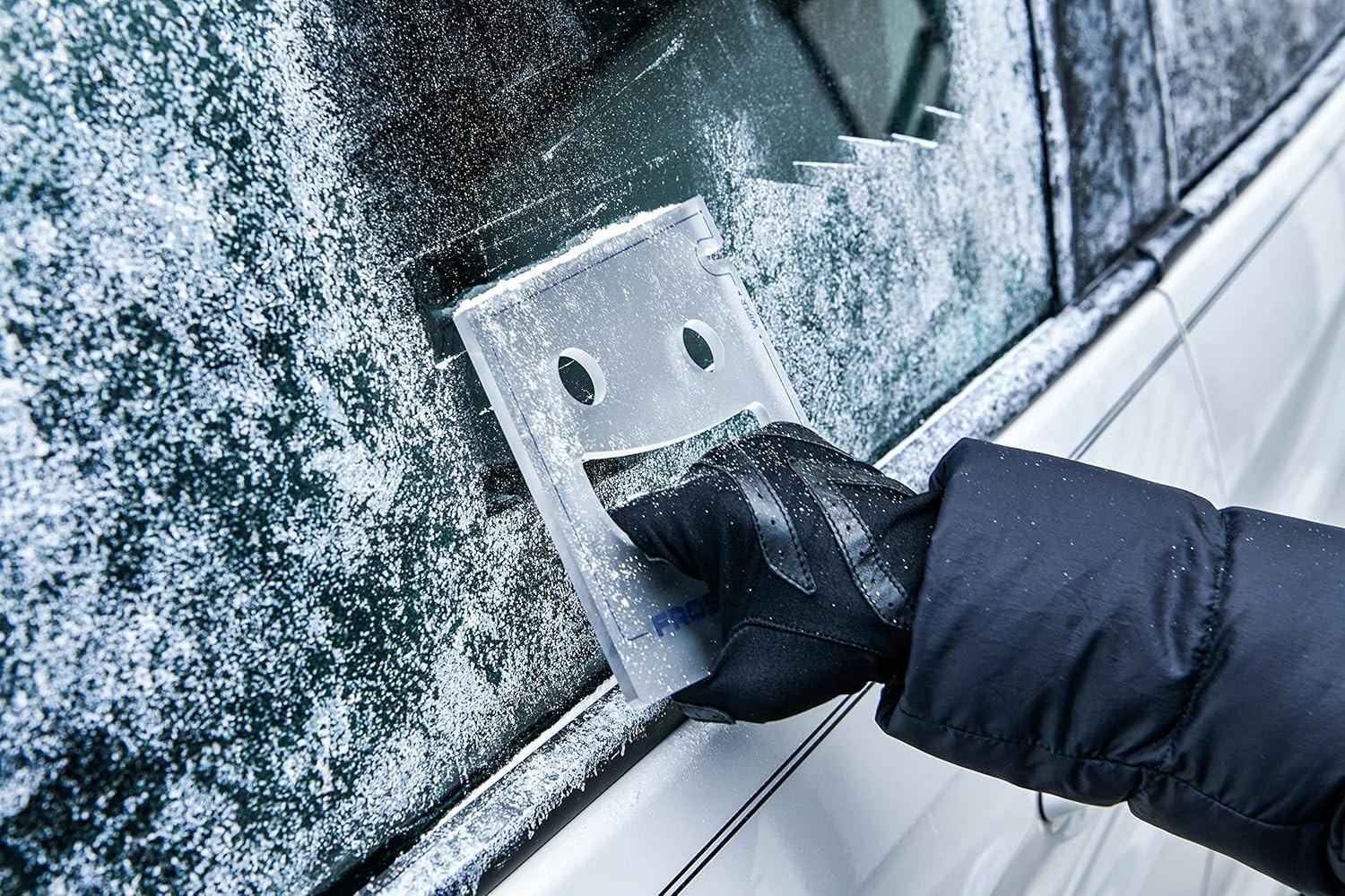 FrostGuard Scrape Buddy Car Ice Scraper - Clear Frost