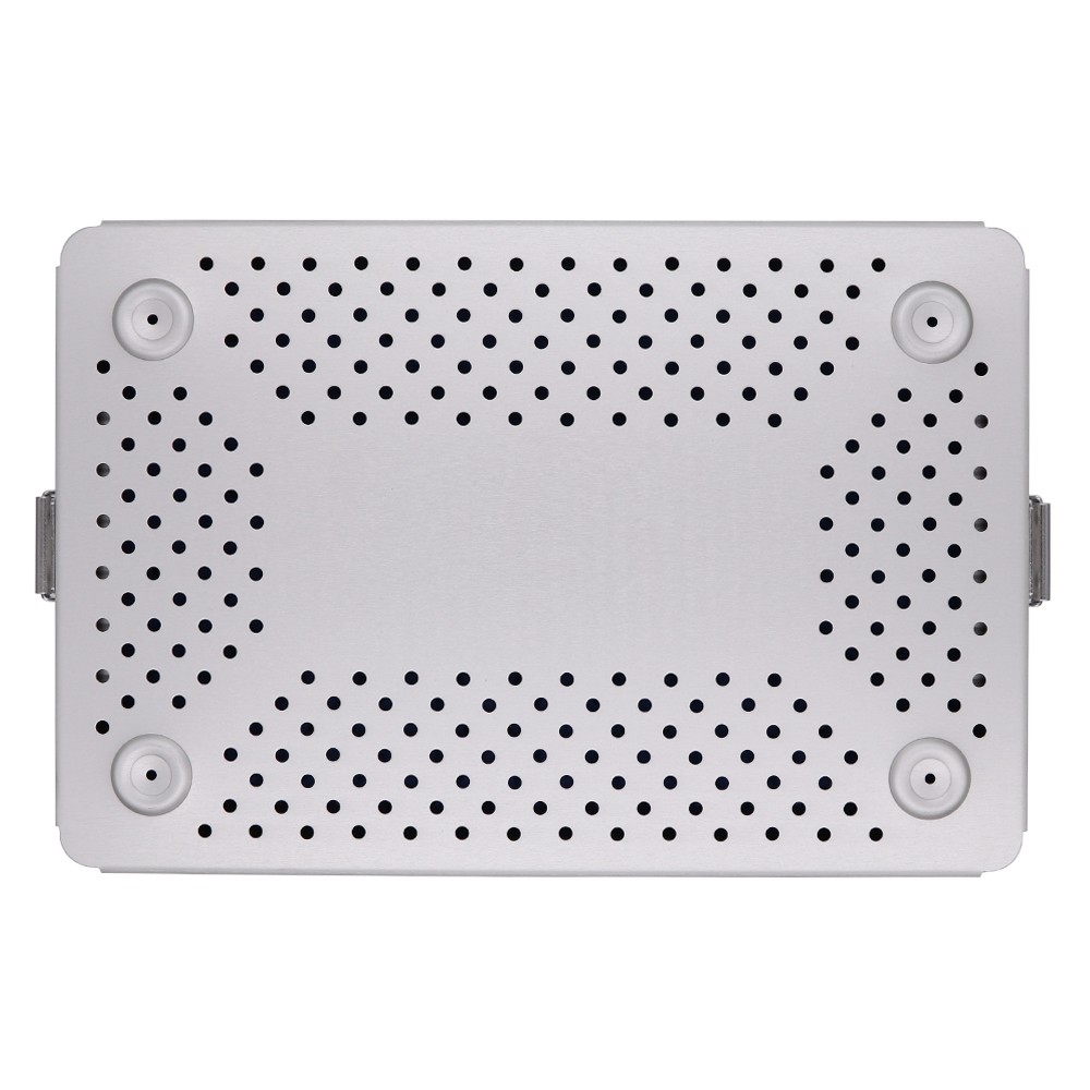 Double Layer Sterilization Box Aluminium Alloy Surgical Instruments Disinfection