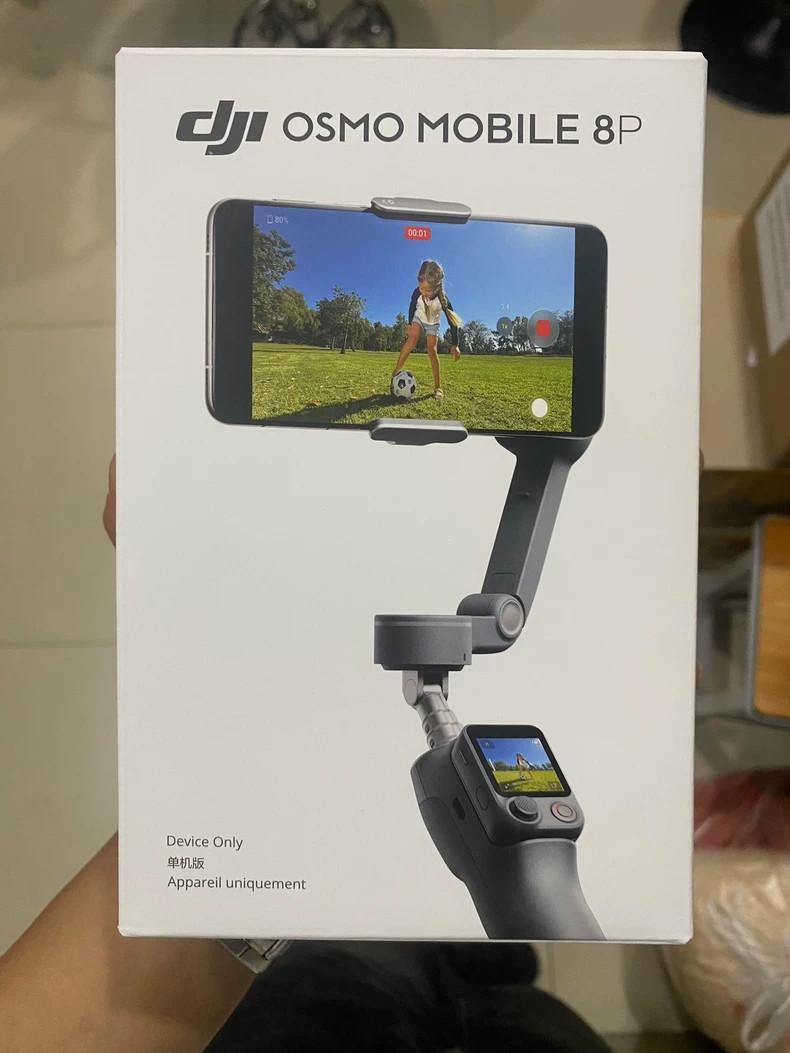 DJI Osmo Mobile 8P Standard-AI Face Tracking 3-Axis Smartphone Gimbal Stabilizer