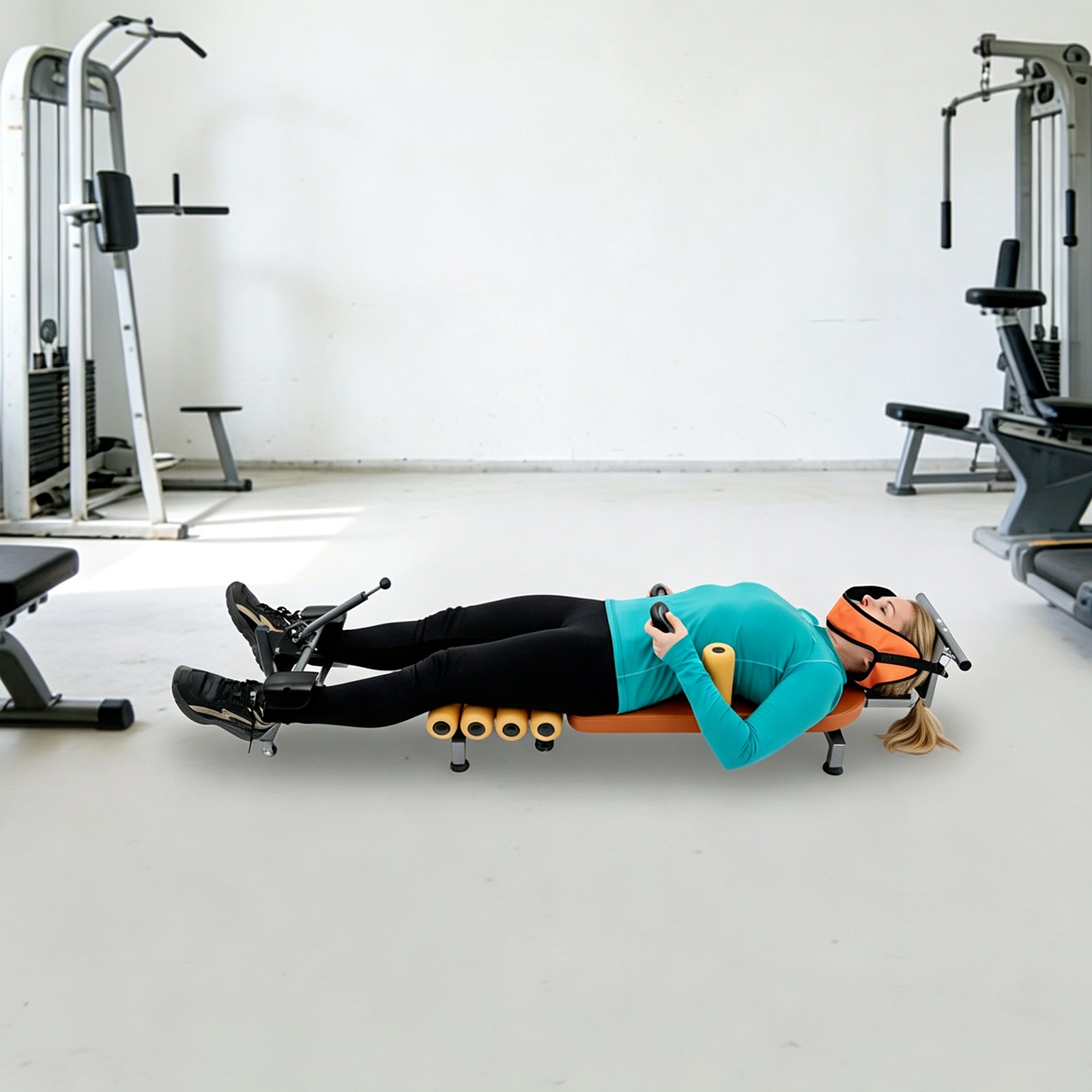 Electric Back Stretching Machine Body Stretching Device For People 4.76-6.07ft