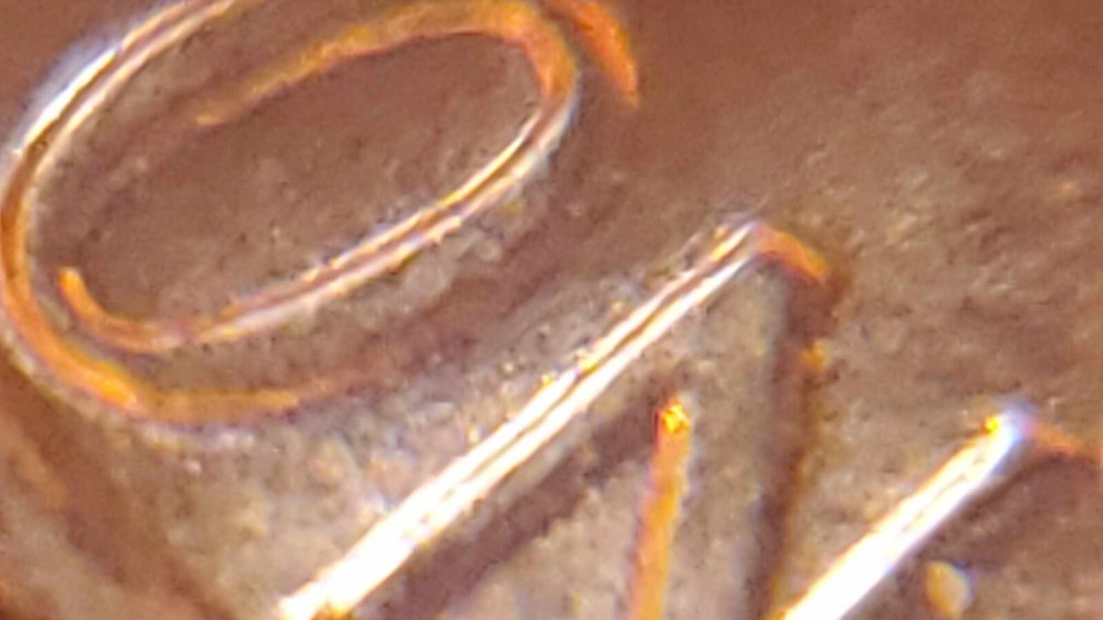 1983 CENT DDR FS-801 Doubled Die Reverse