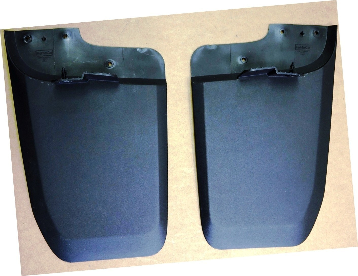 Ford F550 Super Duty Front Mud Flaps 2017-2026 OEM HC3Z16A586AB HC3Z16A586AA