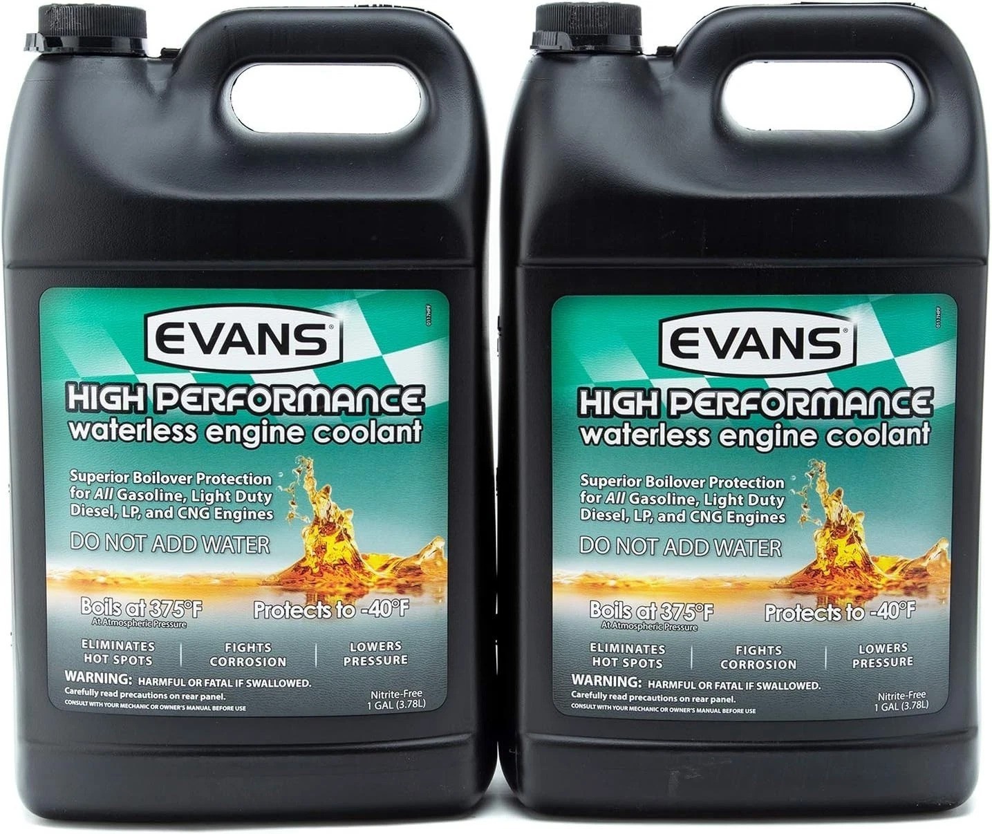 Waterless Coolant Pair for Optimized Cooling