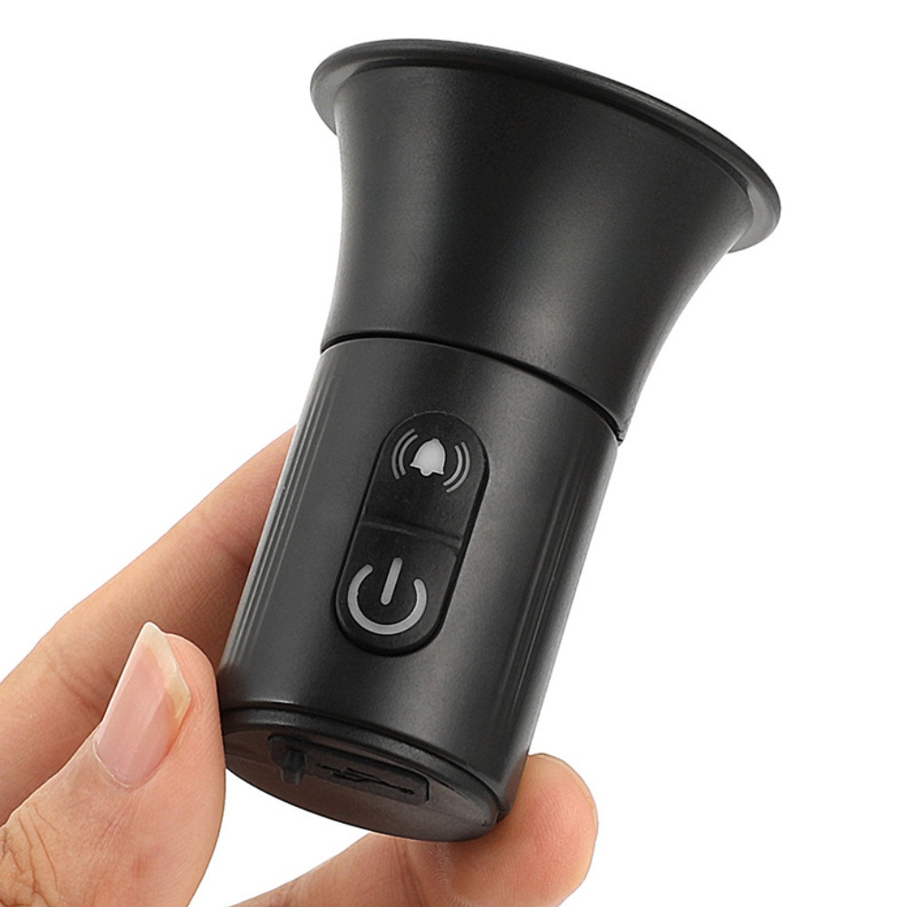 Lightweight Waterproof Rechargeable Bicycle For Horn with Multiple Tone Options