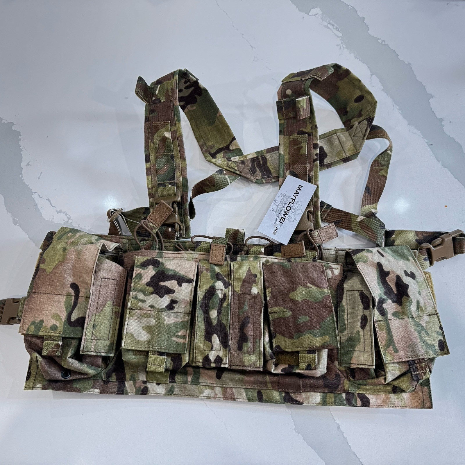 Velocity Systems Mayflower UW Gen IV Chest Rig Crye Multicam IN HAND FAST SHIP
