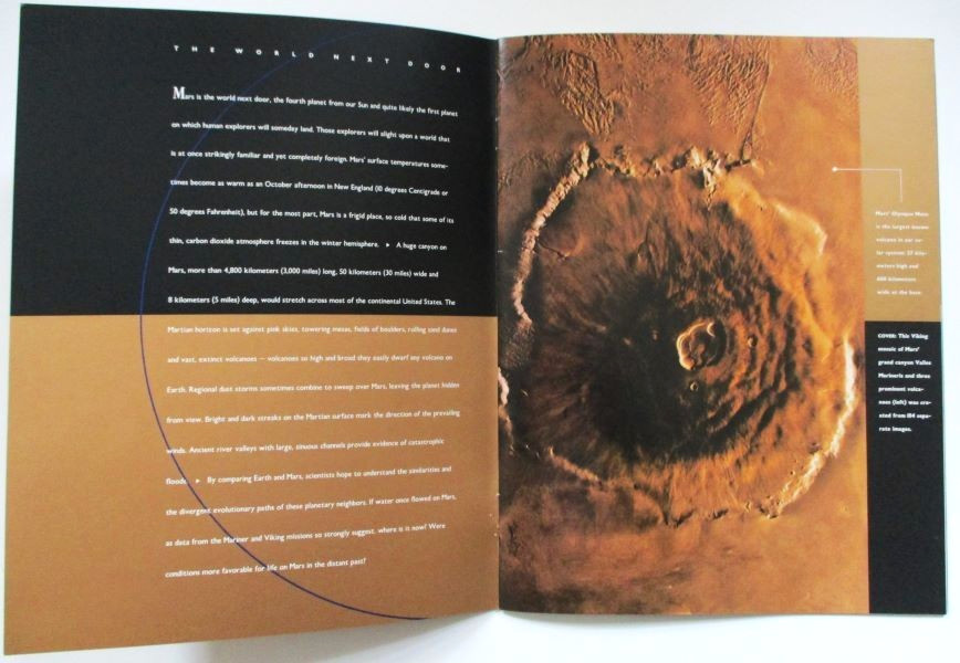 Mars Observer Mission & Why Mars? Booklets - NASA & Martin Marietta - 1992