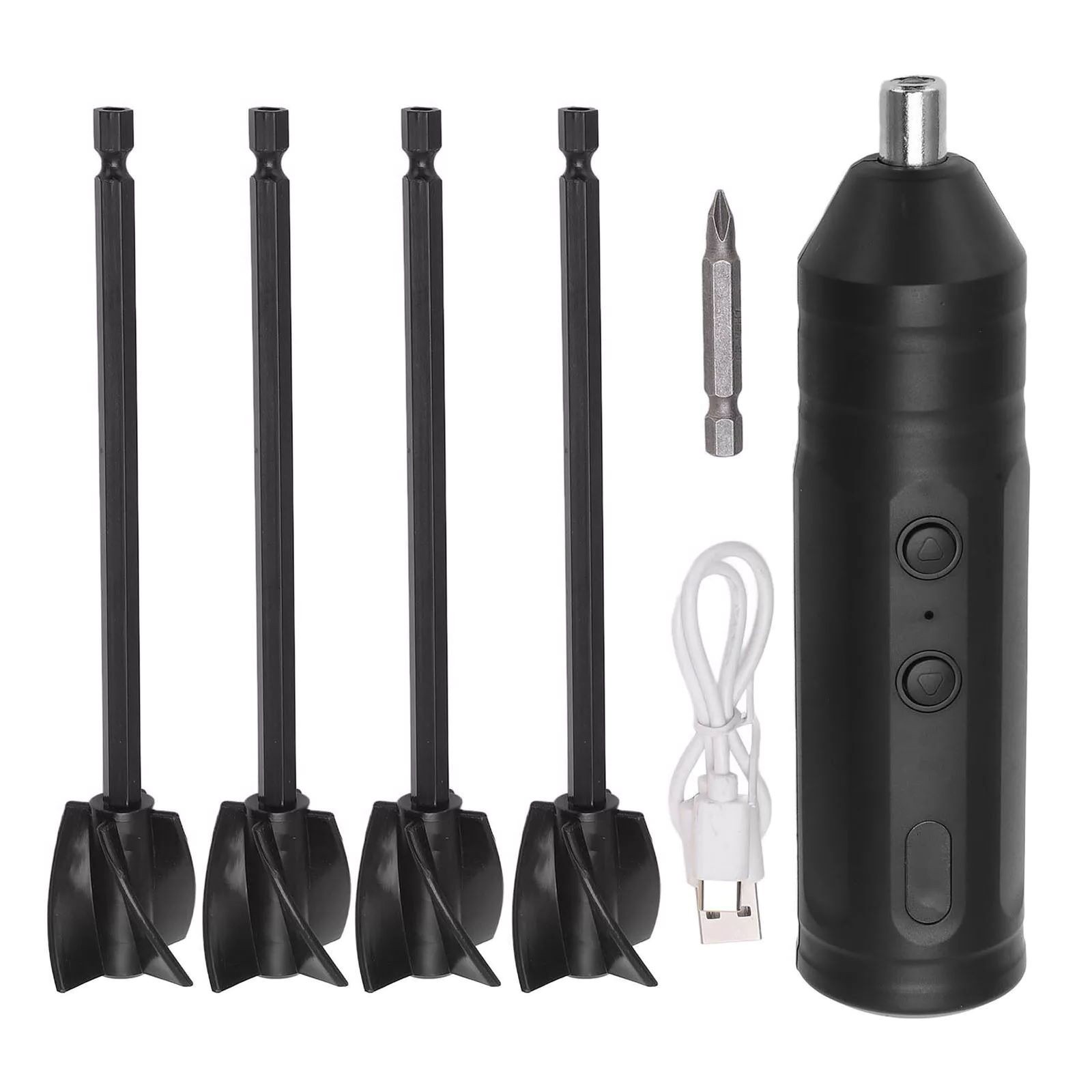 New Epoxy Resin Mixer Rechargeable Powerful Slow Motor Handheld Electric Stirrer