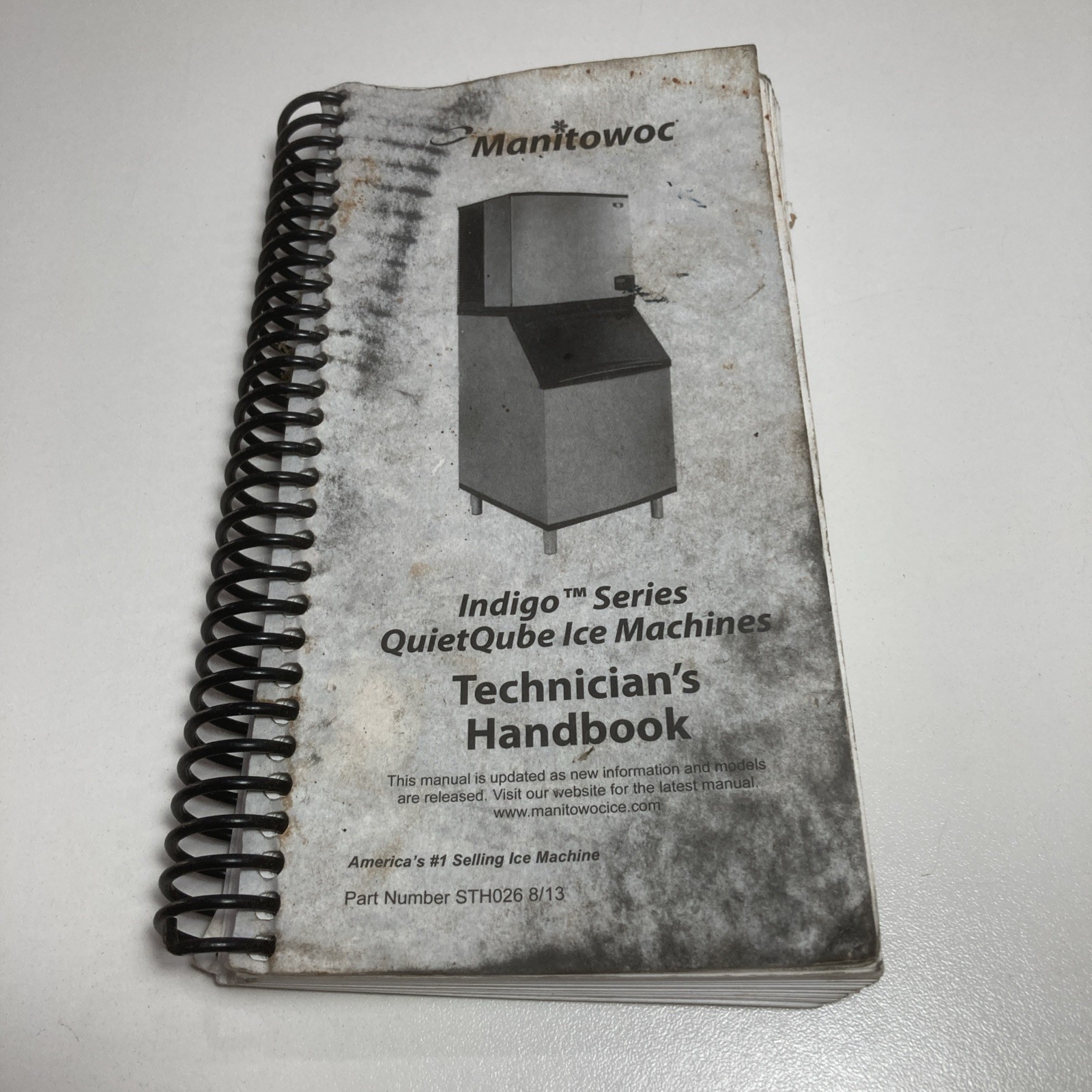Manitowoc Indigo IY ID IR  Ice Machines Technicians Handbook Manual STH026 Book