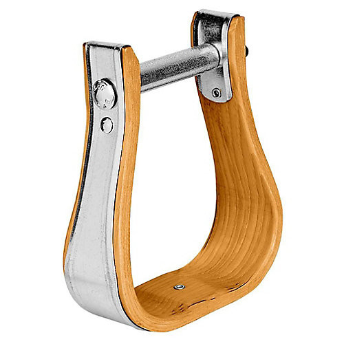 Weaver Wooden Bell Stirrups 5 3/8 Width 3 Neck