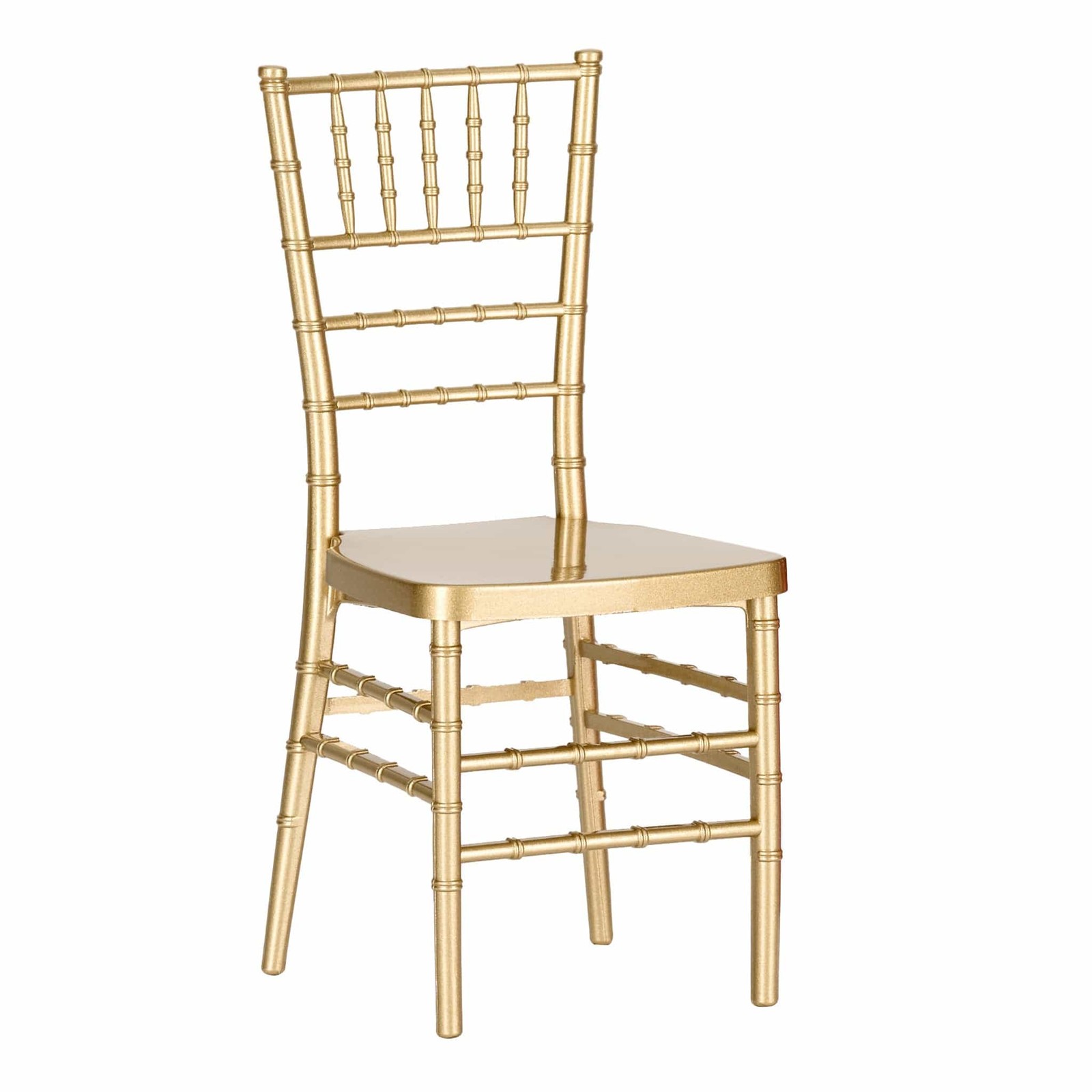 Classic Gold Mini Chiavari Chair 1:6 Scale Model by Chivari