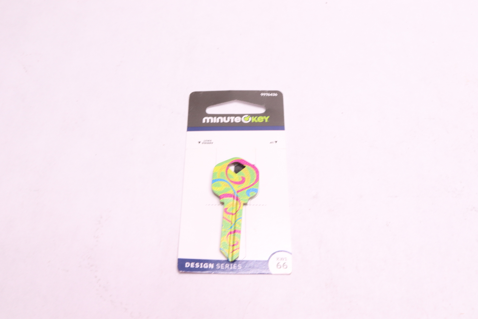 Minute Key House/Entry Key Blank Brass Green #66 Kw1 9976436