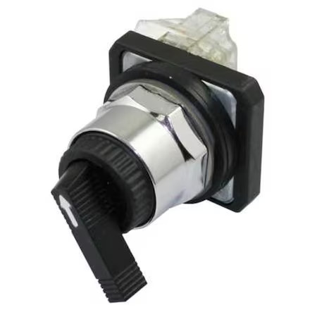 Dayton 30G310 Selectorswitch, Non-Illum, 2Pos, 30Mm, Black