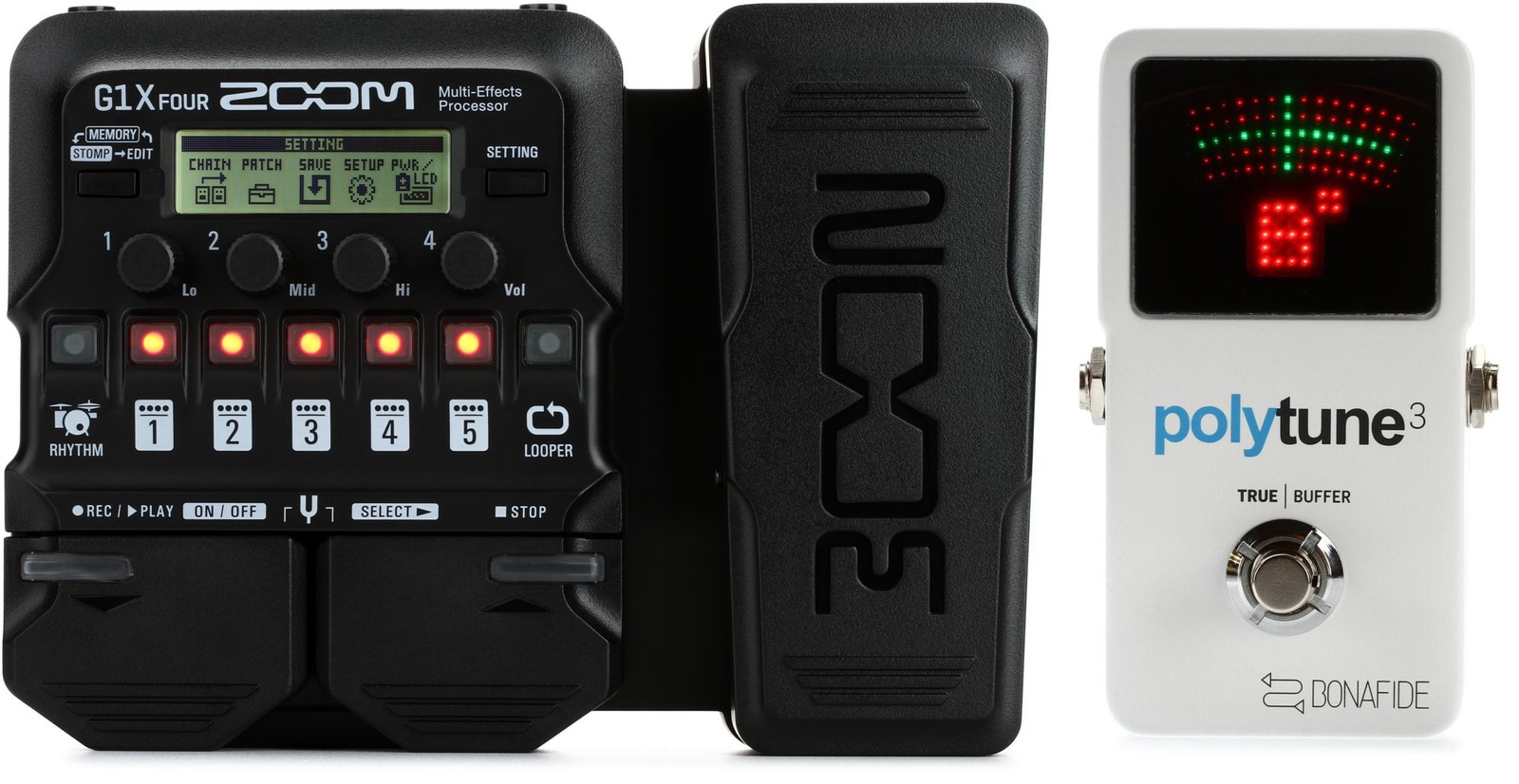 Zoom ZG1XFOUR + TC Electronic 0713-AAJ86-001 Value Bundle