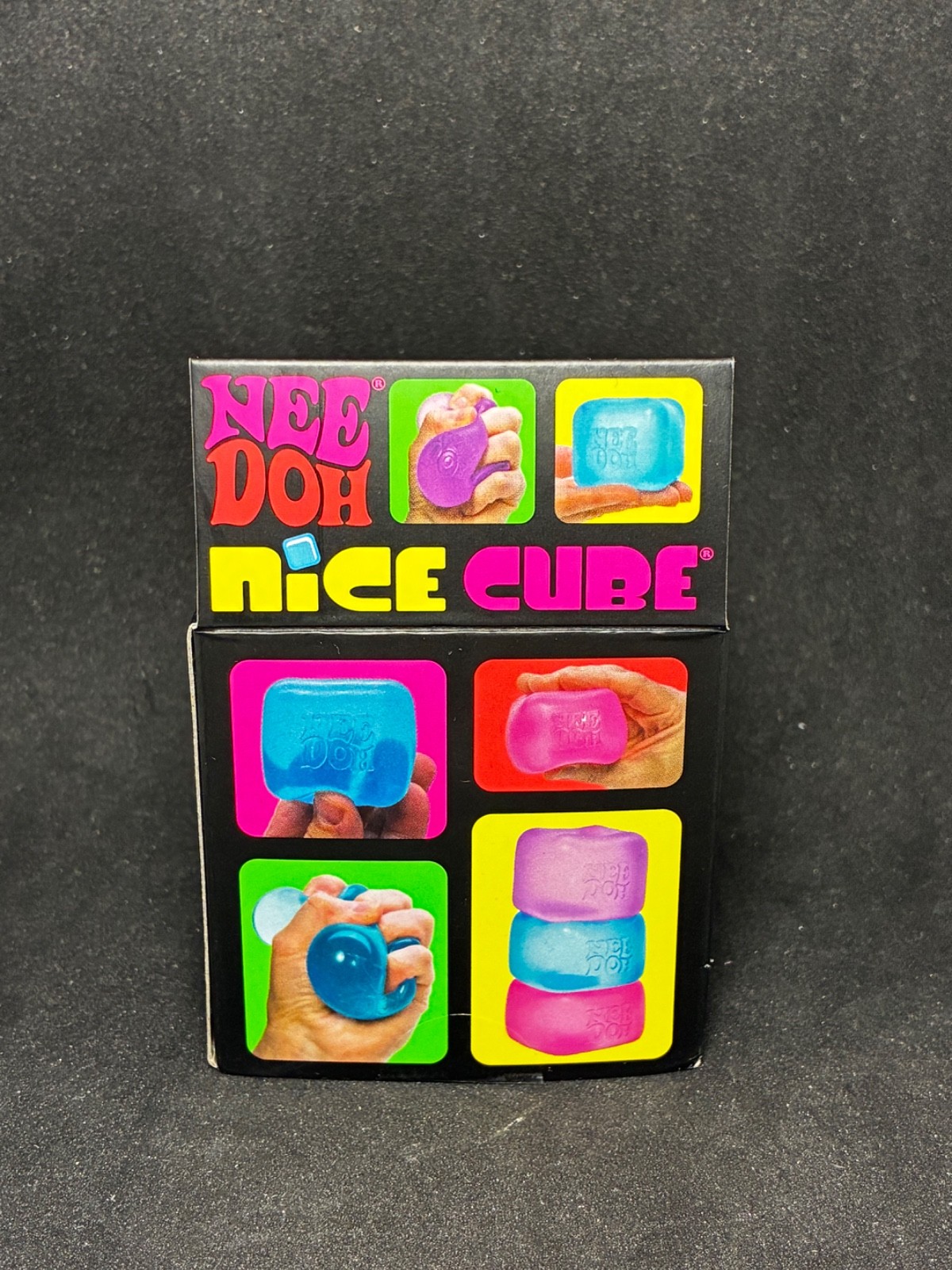 Nee Doh Nice Cube (Blue) New Factory Sealed
