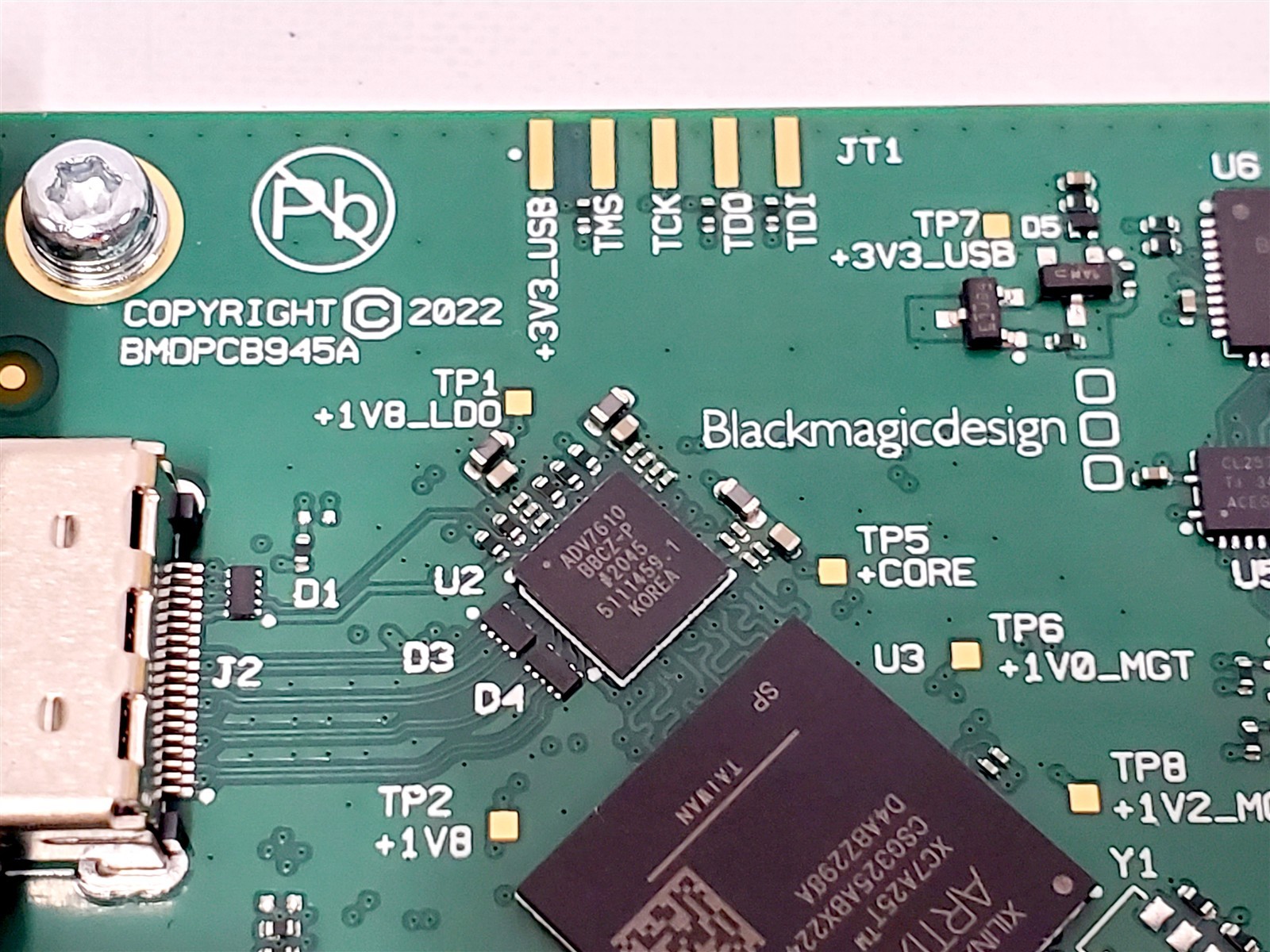 Blackmagic Design Deck Link Mini Rec HD PCIe Card Low-Profile HDMI SPI