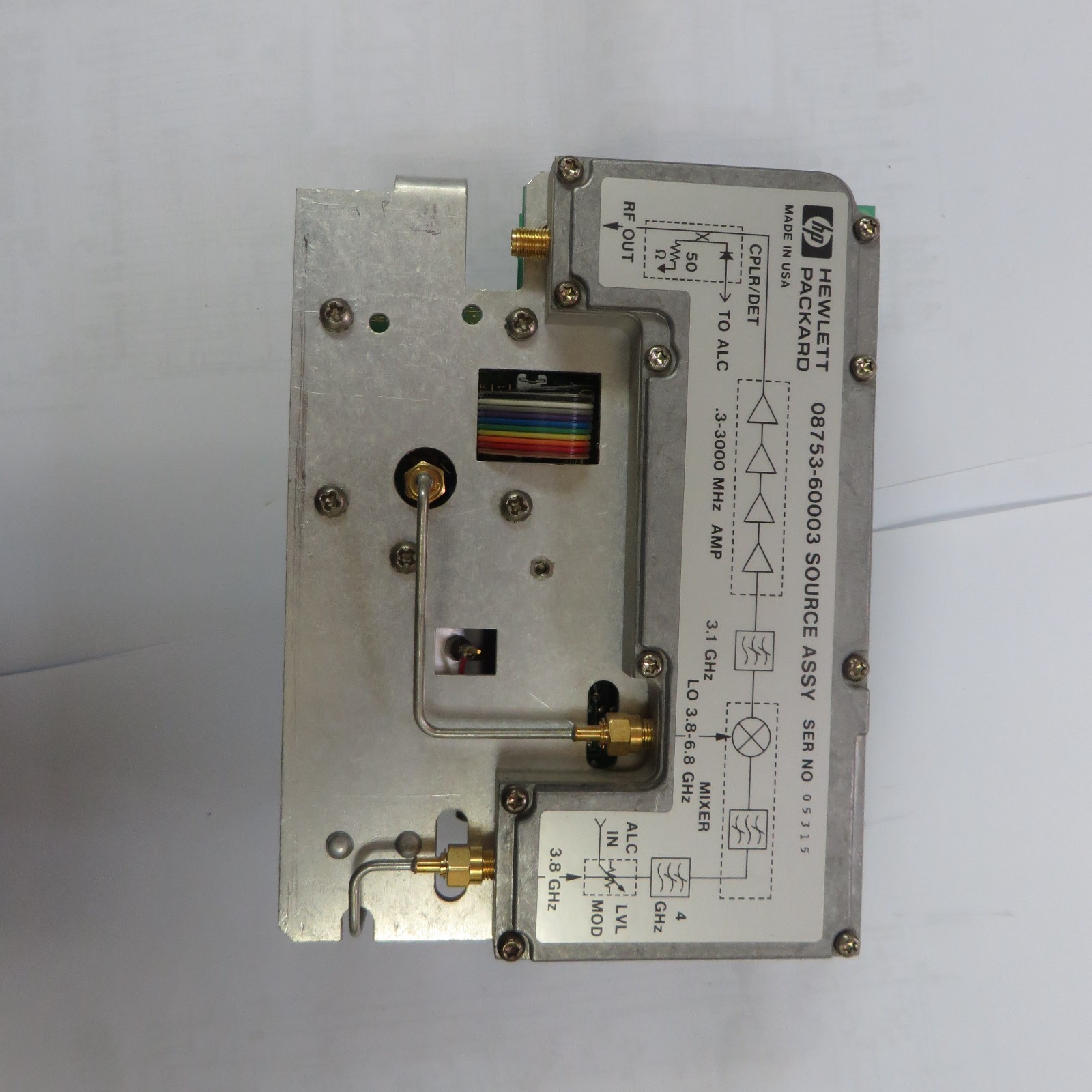 HP 8753X  Network Analyzer Source Assembly 08753-60003