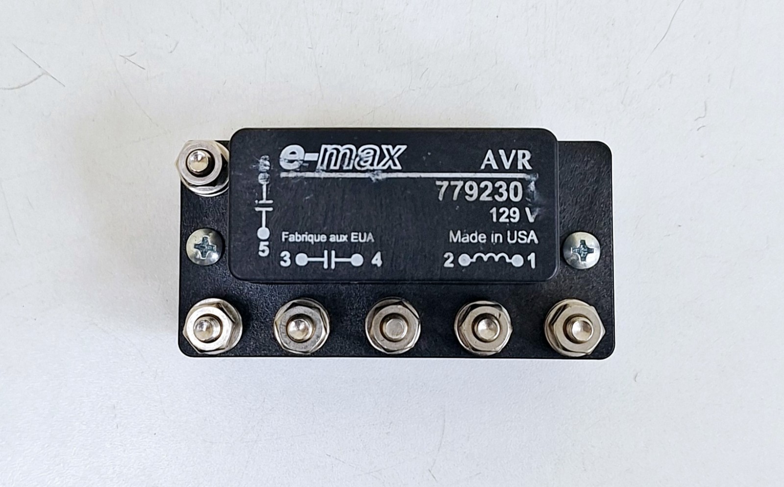 E-max AVR 7792301 Auxiliary Voltage Relay (Lot of 3 pcs)