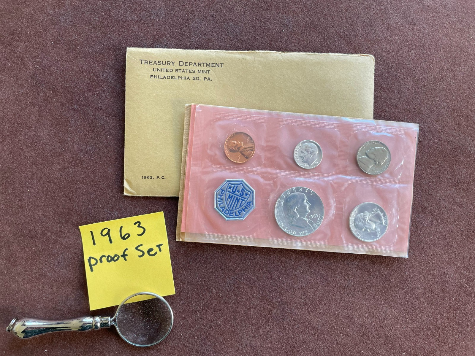 1963 US PROOF SET COMPLETE