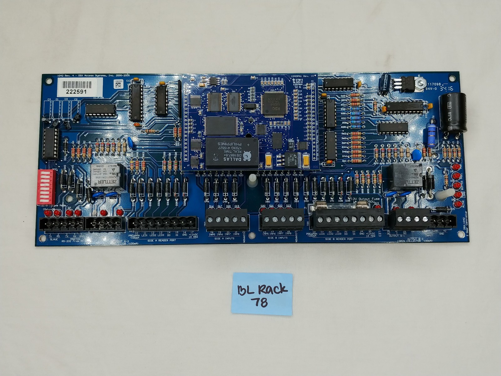 DSX ACCESS SYSTEMS DSX-1042 Controller