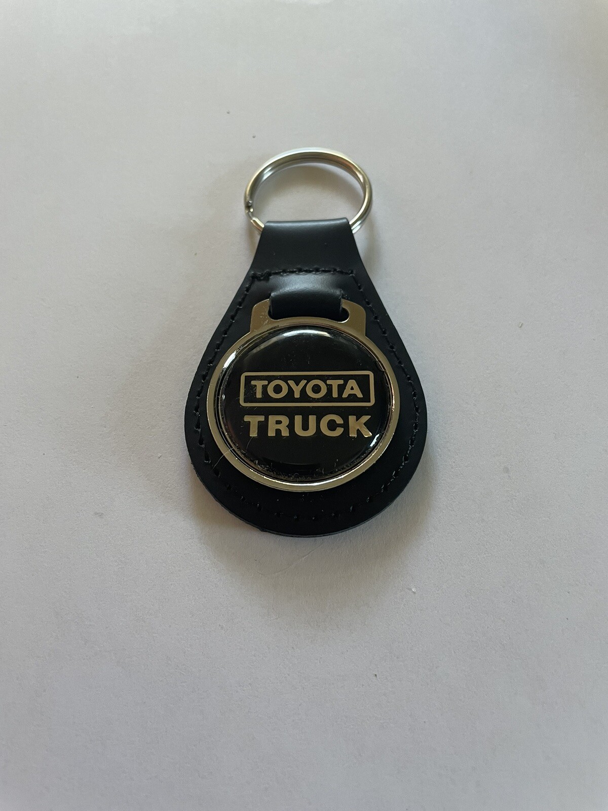 Toyota Keychain Toyota Truck Black Leather Key Chain Black