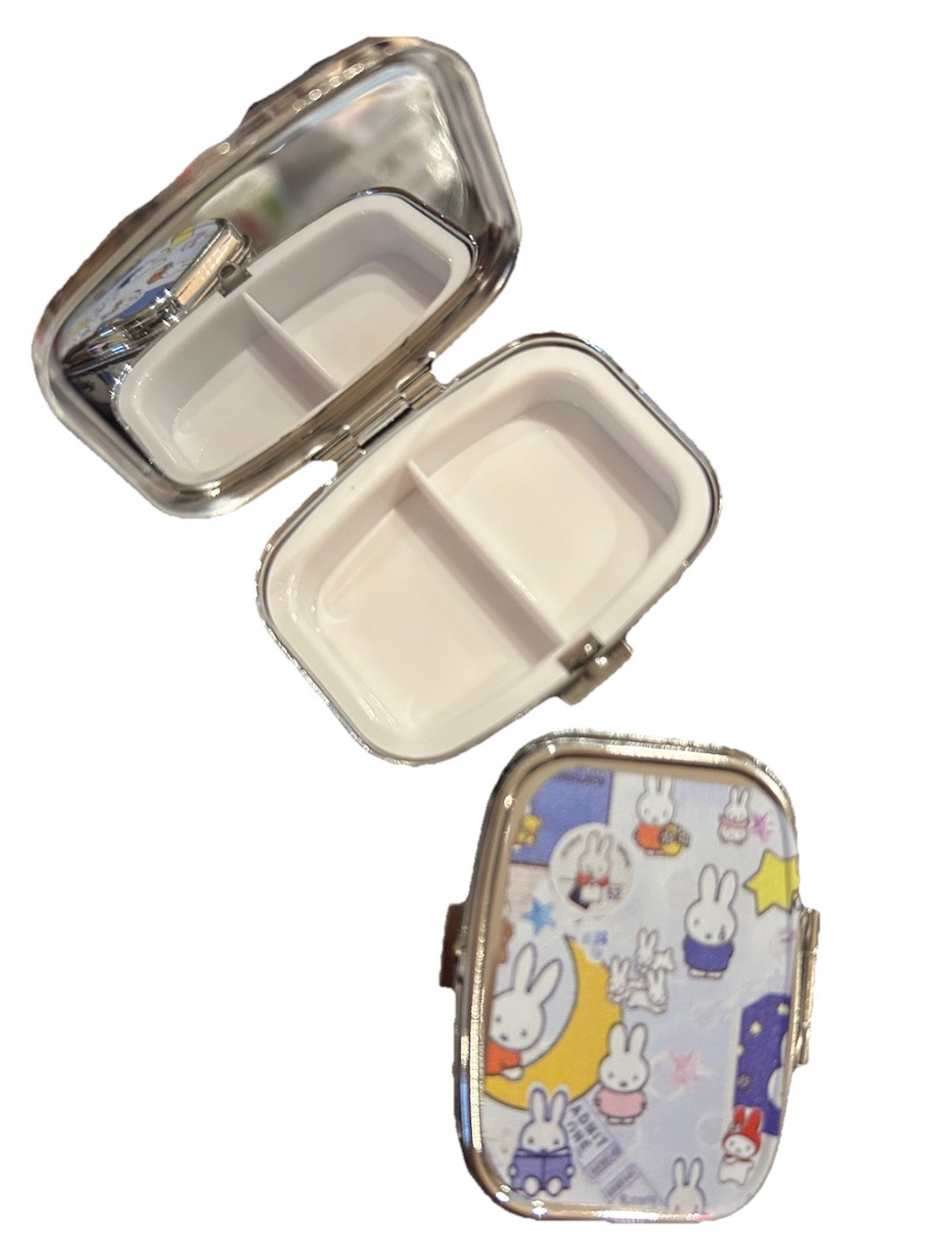 Miffy Fun Pill Organizer Box Case Medicine Vitamin Candy mini Storage Container