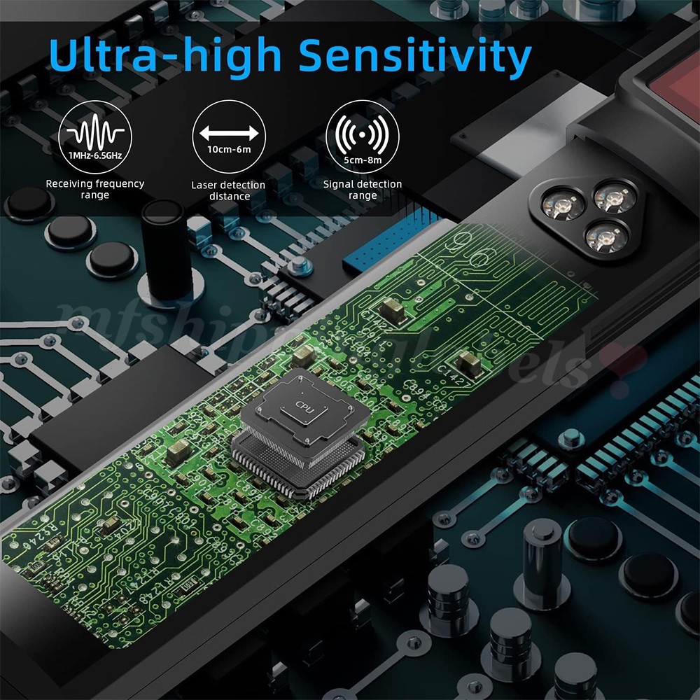 Hidden Camera Detector Anti Spy Signal Tracker GSM Audio Bug Finder Scanner