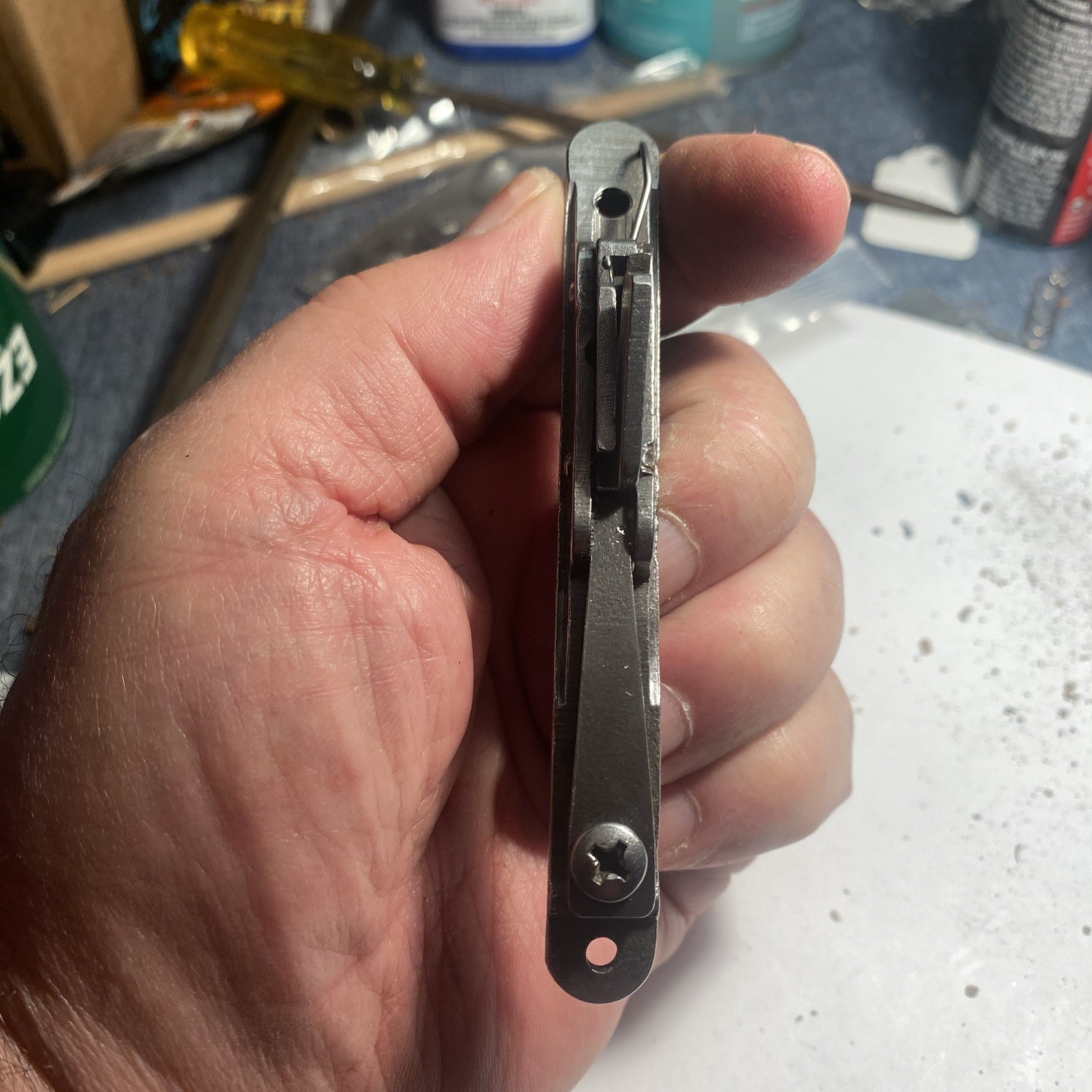 CVA Hawken Double Set Trigger Assembly and Screws.