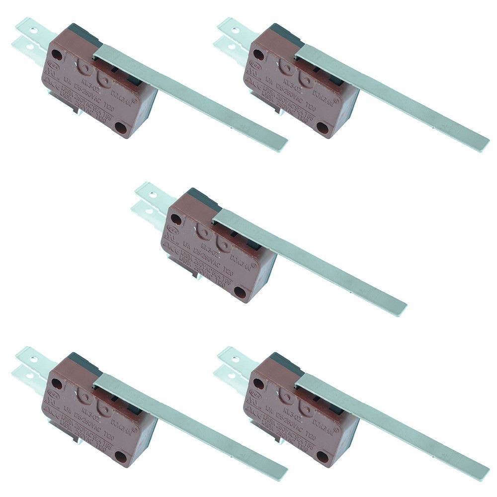5 x 53mm Lever V3 Microswitch SPDT 16A 250VAC Micro Switch