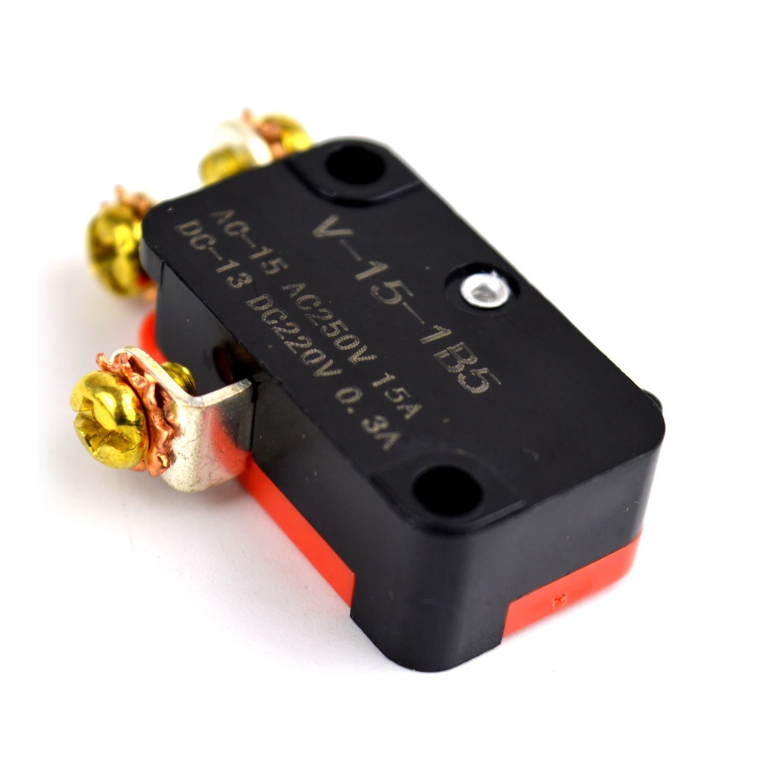 XV-15-1B5 Screw Terminals Button Actuator SPDT AC Micro Switch