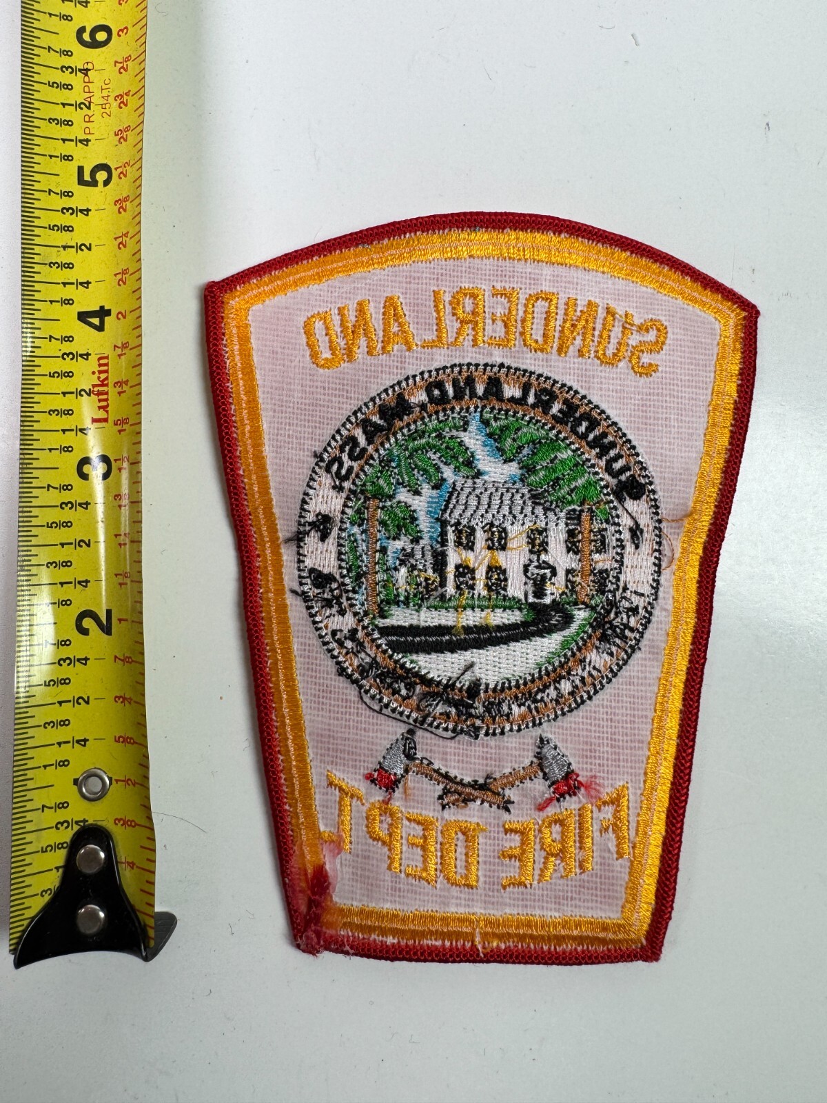 Sunderland Fire Massachusetts MA Patch G1
