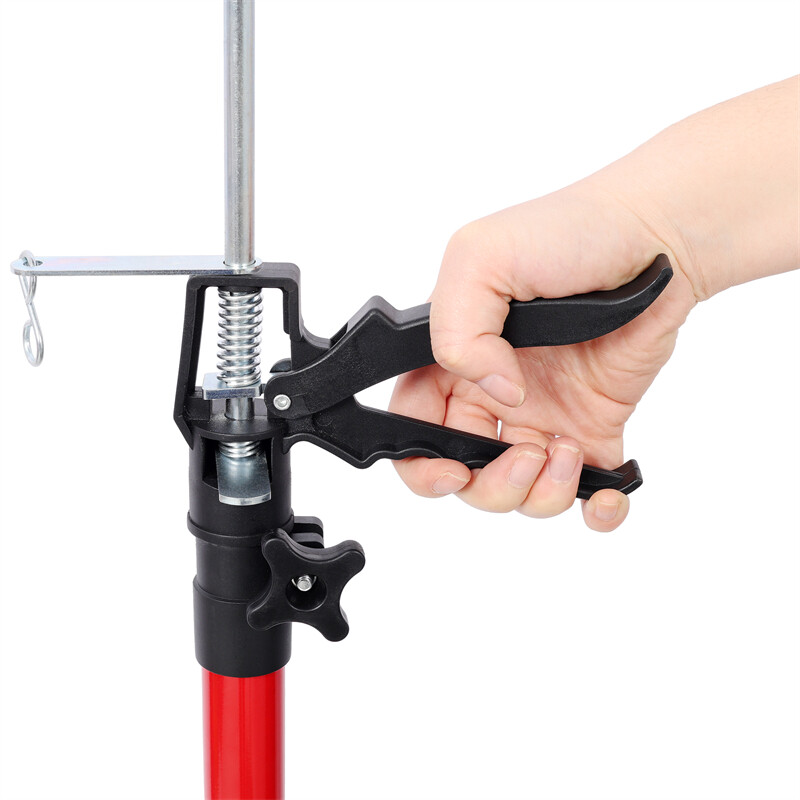 4x Adjustable Drywall Support Pole Cabinet Jack Pole 3rd Hand Support System