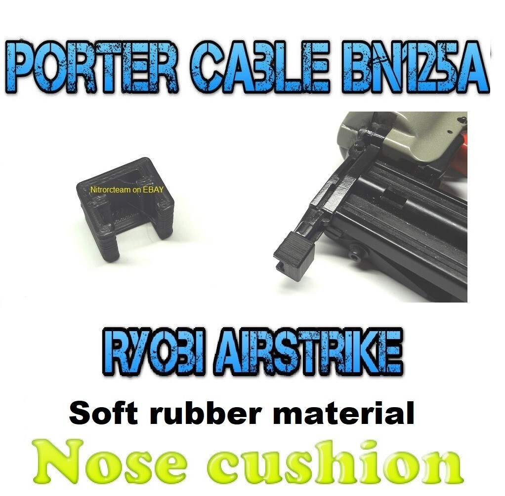 Ryobi airstrike Porter Cable BN125A parts Brad Nailer rubber nose cushion 894742