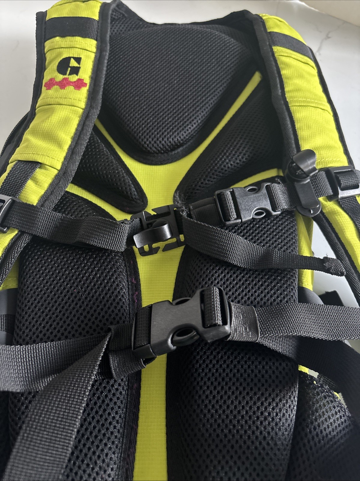 Geigerrig Rig 500 Hydration Water Filter Backpack Hiking Camping Bladder Citrus