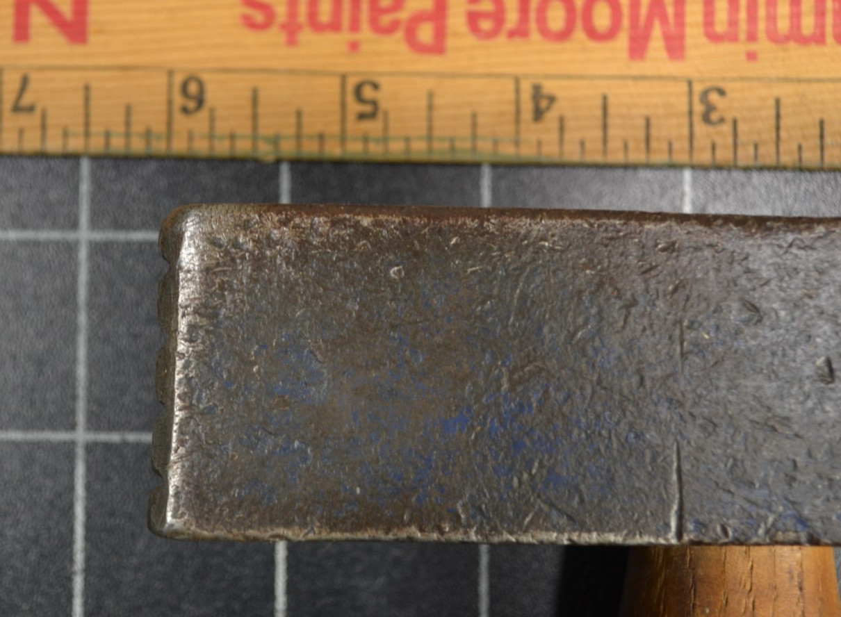 WARWOOD - 4# - BRUSH HAMMER - ALL ORIGINAL