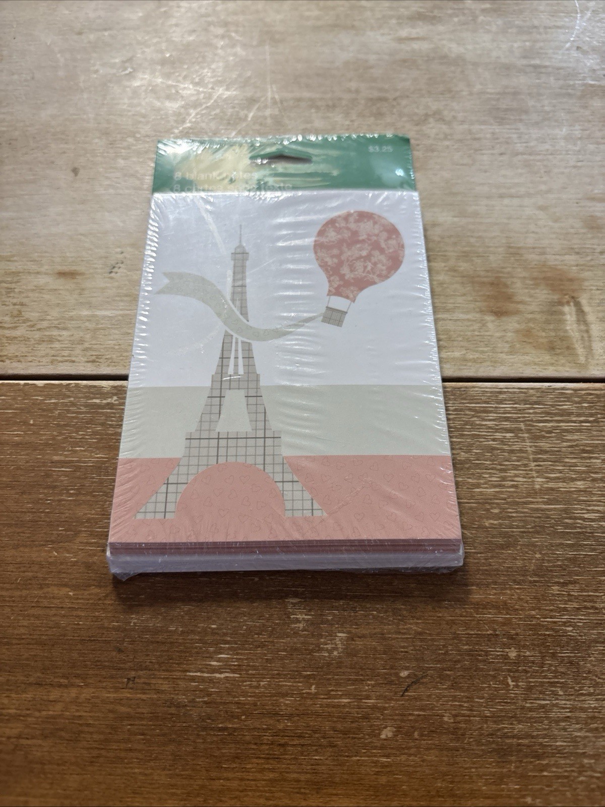 Tender Thoughts Paris Eiffel Tower Blank Note Cards 1 Pack New