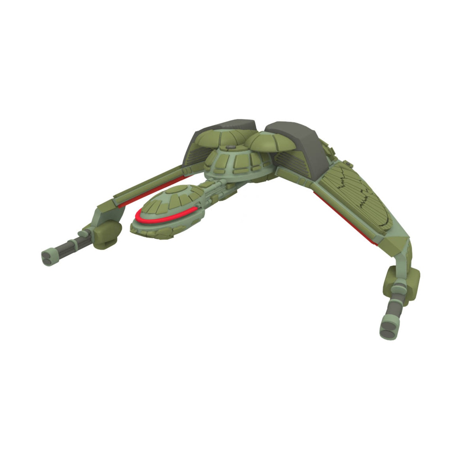 WizKids Star Trek Attack  Wave 2 - Klingon, I.K.S. Koraga Expansi Pack VG+/Mint
