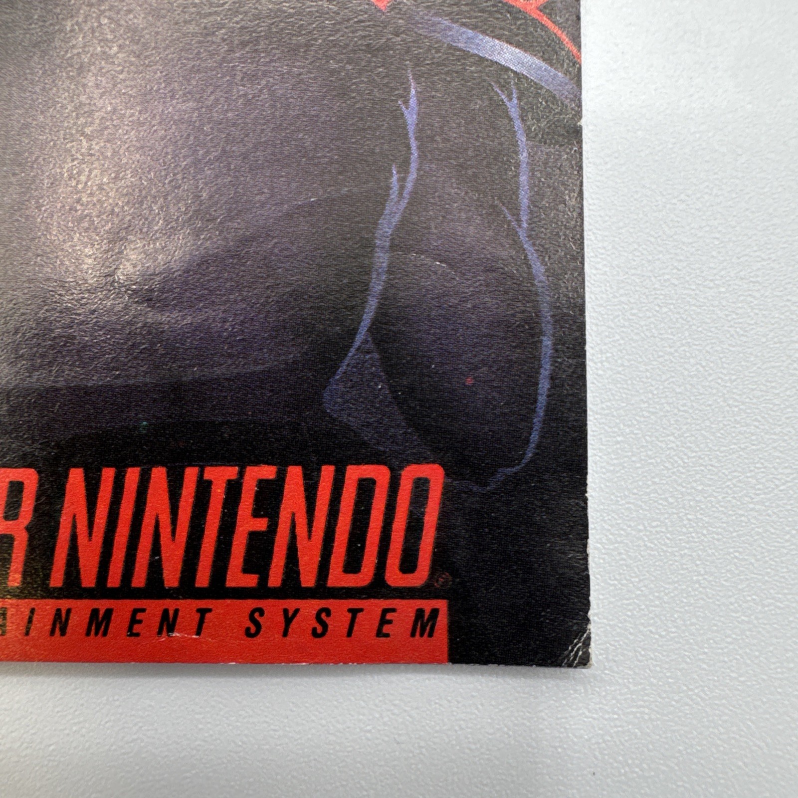 Street Combat Super Nintendo SNES Instruction Booklet