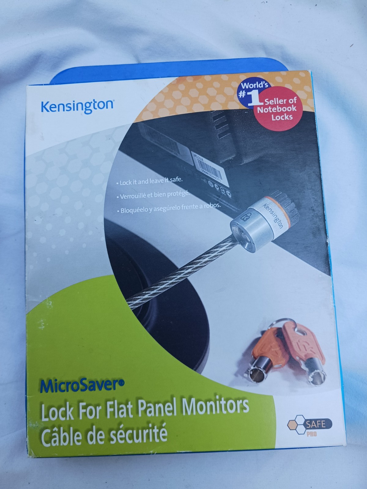 Kensington Microsaver Lock for LCD Monitor Flat Panel Monitors (K64529US)