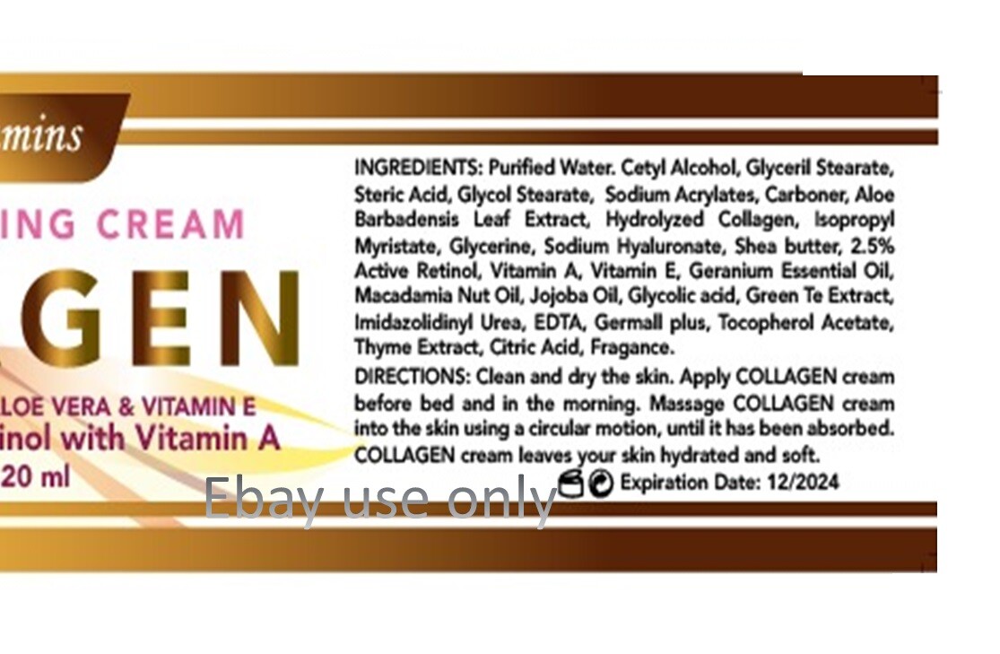 Collagen Cream Rejuvenating Collagen Face Creams Anti-Wrinkle Anti-Aging